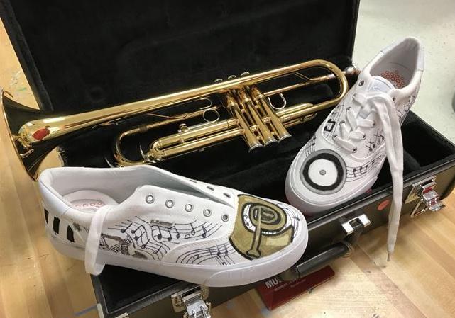 JMS students create custom shoes